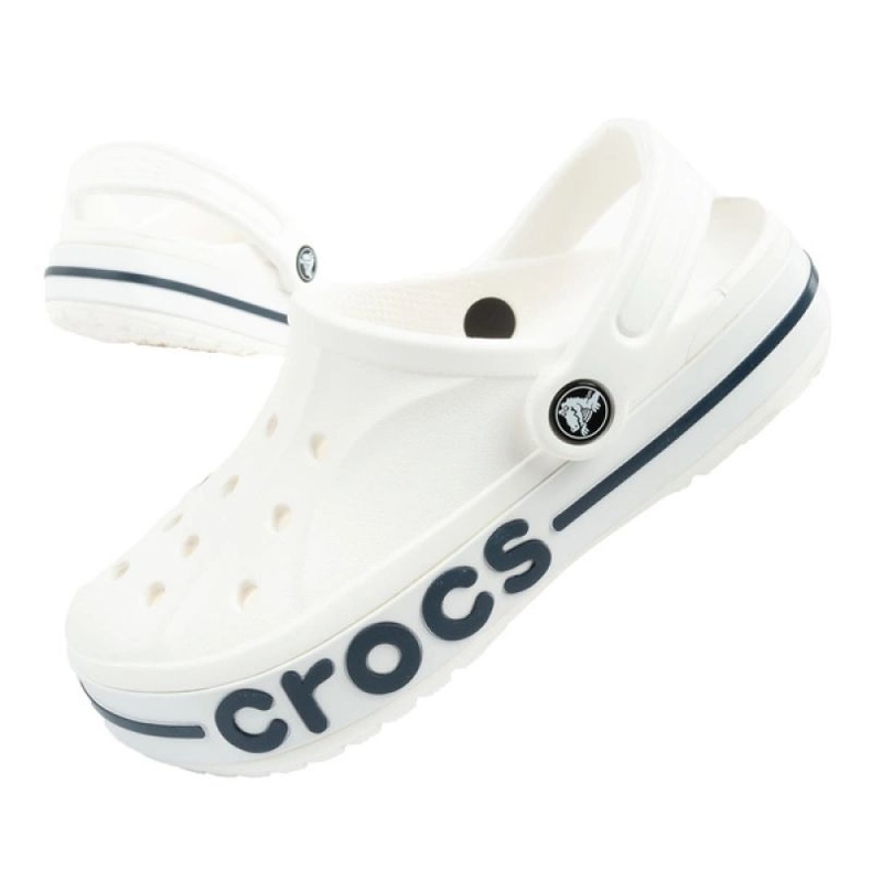 Crocs Bayaband Clog 205089-126 Flip-Flops weiß 1