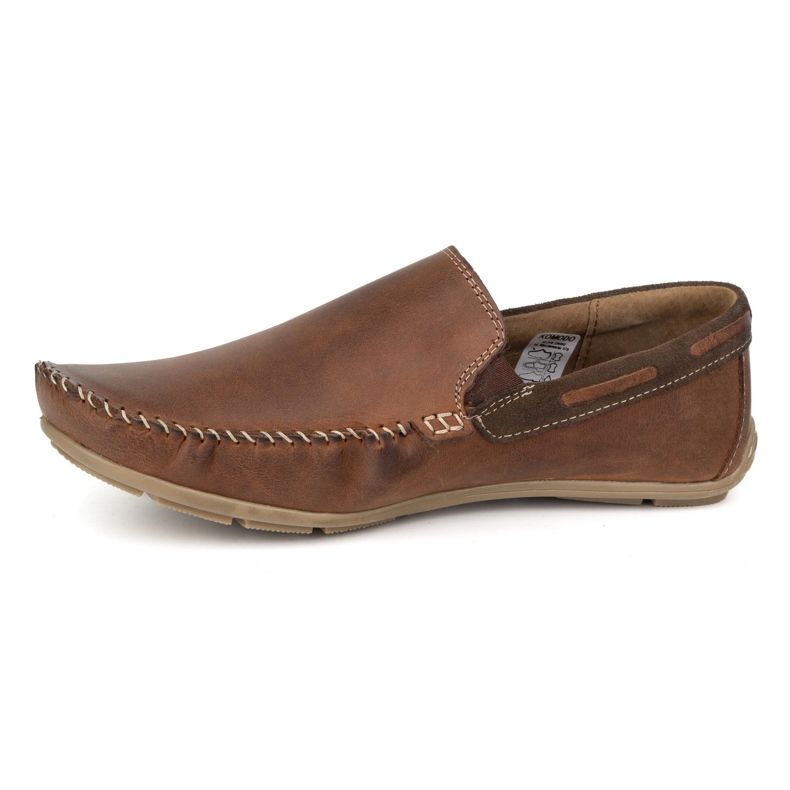 KOMODO Herrenleder -Slipper 920/K/R Brown braun 1