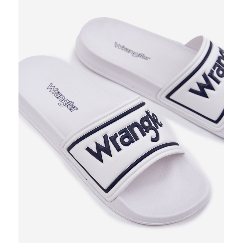Wrangler Averell Slider Männer niedrig 20251042.1fg White Flip -Flops weiß 2