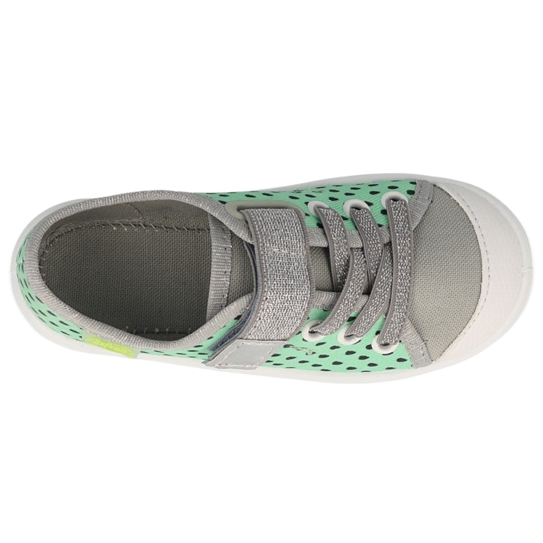 Befado Kinder-Sneaker 251x189 Grün-Grau 2