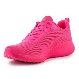 Skechers Bob Squad Chaos-Cool Rythmen 117216-NPNK Schuhe rosa 3