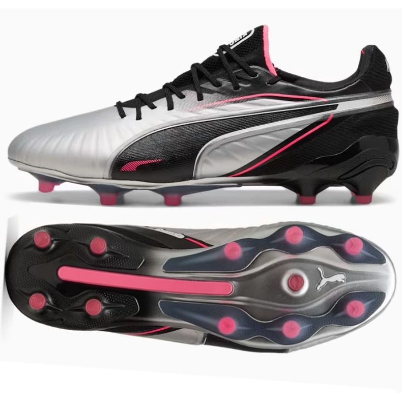 Puma King Ultimate FG/AG 108303-02 Fußballschuhe silber- 1