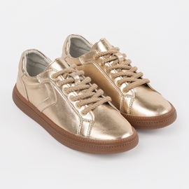 Golden Sneakers Damen Leder Sergio Leone 1