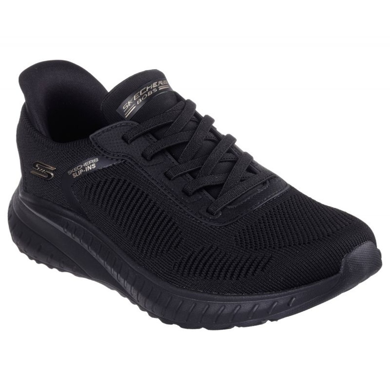 SKECHERS SLIP -INS: Bob Sport Squad Chaos 117497 BBK Schuhe schwarz 1
