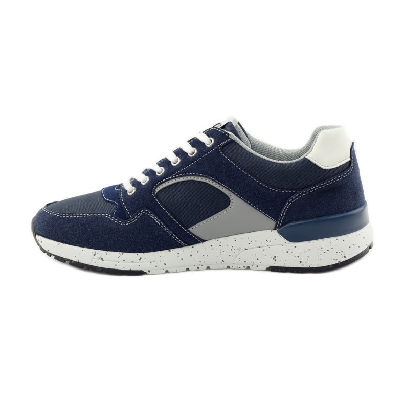 American Club Herren Sportschuhe American 703039 Turnschuhe marineblau 2