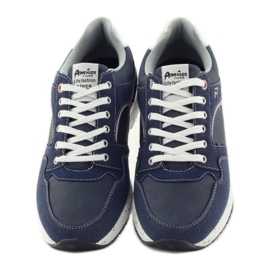 American Club Herren Sportschuhe American 703039 Turnschuhe marineblau 4