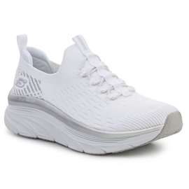 Schuhe Skechers d'ux Walker lassen es leuchten 149366-WSL weiß 1