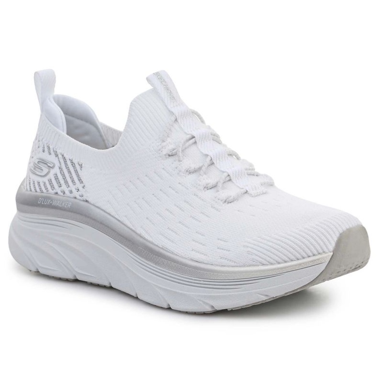 Schuhe Skechers d'ux Walker lassen es leuchten 149366-WSL weiß 1