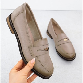 Cambell Lederschuhe, Frauen beige Camell 00664 1