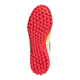 Adidas F50 Club TF IE3732 Weiße Fußballschuhe 6