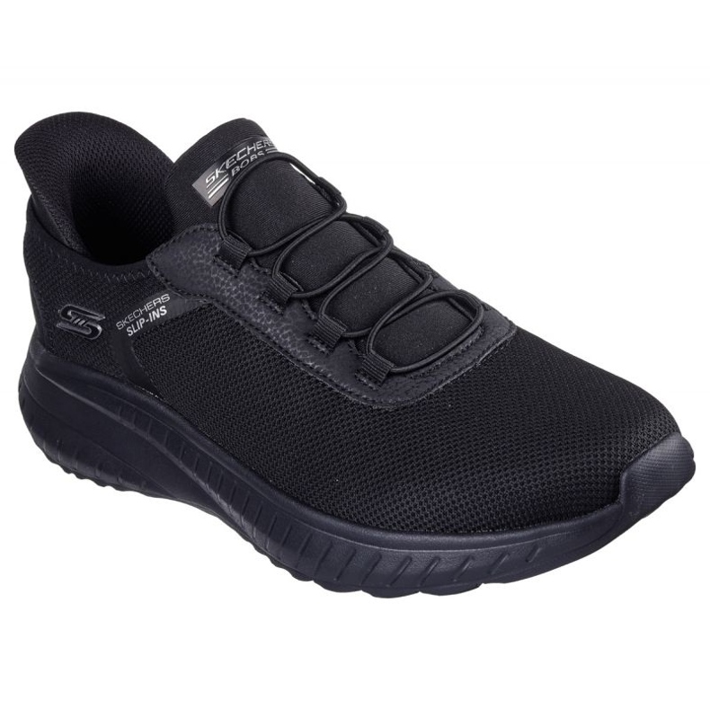 SKECHERS SLIP -INS: Bob Sport Squad Chaos 118303 BBK Schuhe schwarz 1