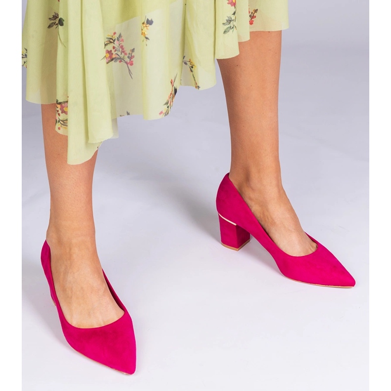 Rosa Frauenpumpen aus Ekozamszu 1