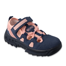 Befado Kinder-Sport-Trek 415Y008 rosa/marineblau 1