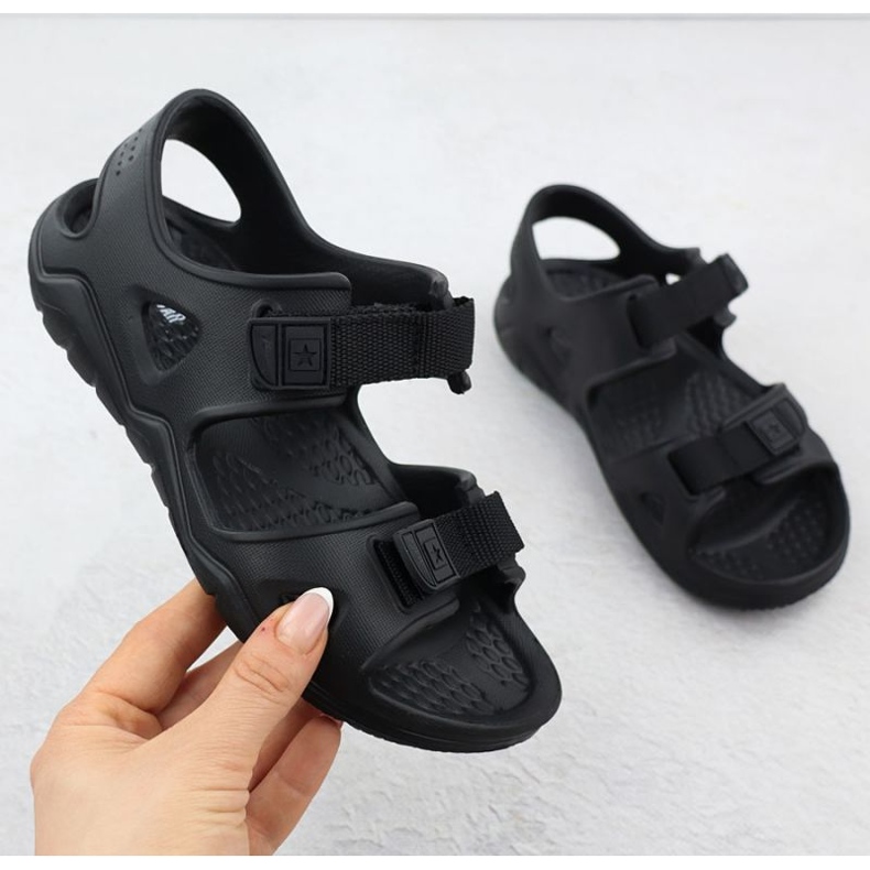 Big Star RR374513 Kinderschaumsandalen schwarz 1