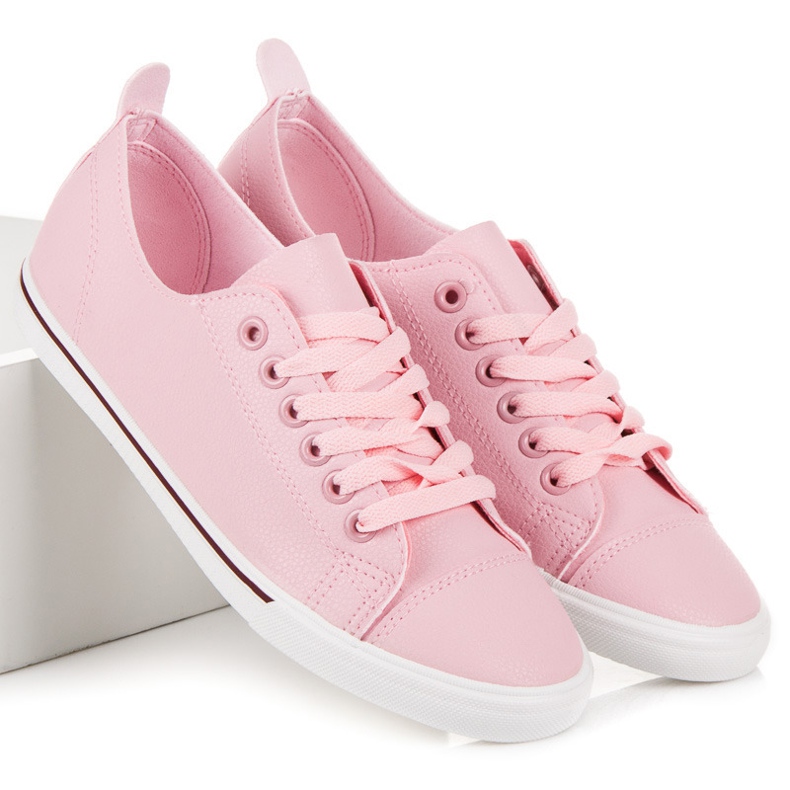 Seastar Rosa gebundene Turnschuhe 1
