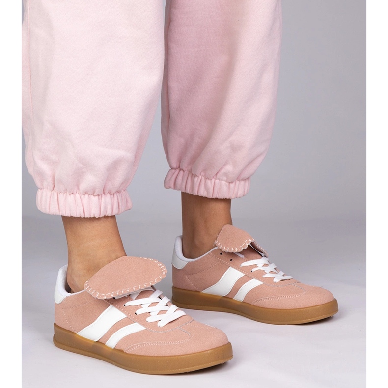 Rosa Sneaker Frauensport -Sneaker 1