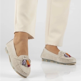 Filippo DP6136/25 sein Leder -Laibers sein beige 2