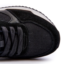 Herren-Sneaker Memory Foam System Big Star NN174350 Schwarz 2