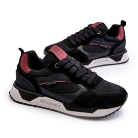 Herren-Sneaker Memory Foam System Big Star NN174350 Schwarz 1