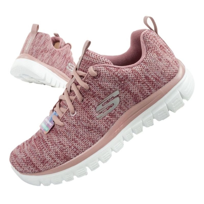 Skechers Schuhe anmutiger Verdrehung 12614/MVE rosa 1