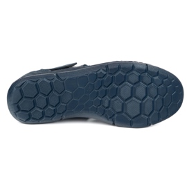Olivier Herren Lederschuhe 54kz Leichtes Marineblau für den Sommer 7