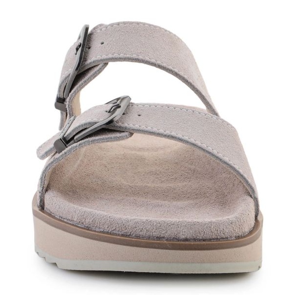 D.Franklin Flip Flops nordische Sandalenschnalle DFSH405001-Febei beige 2