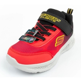 Skechers S Lights-Metteor 401495n/RDBK-Schuhe rot 2