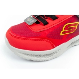Skechers S Lights-Metteor 401495n/RDBK-Schuhe rot 5