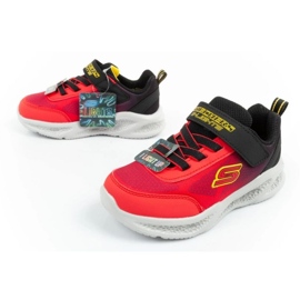 Skechers S Lights-Metteor 401495n/RDBK-Schuhe rot 7