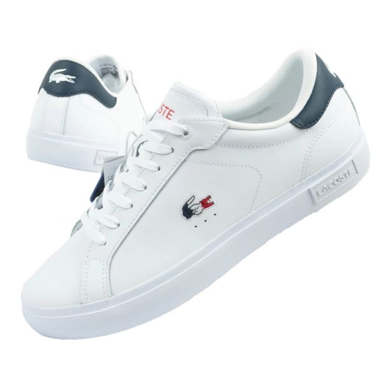 Lacoste powercourt 125 1 SMA 749SMA0080407 Schuhe weiß 1