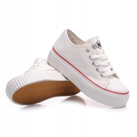 New Age Sneakers auf der Plattform wie Creepers weiß 1