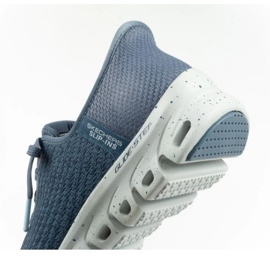 Skechers Glide-Step 104571/SLT-Schuhe mit einer Membran blau 2