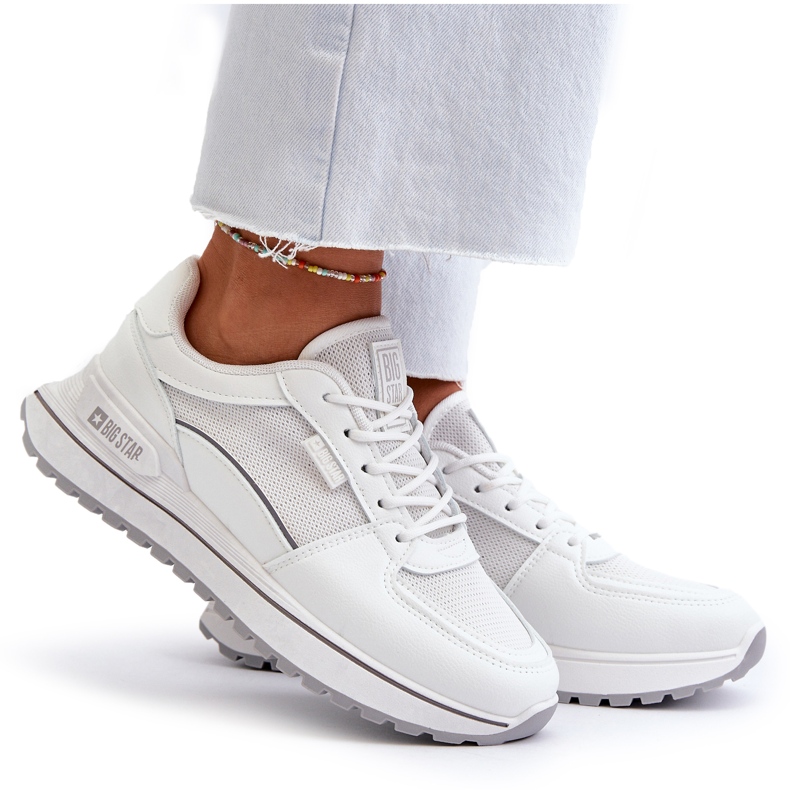 Big Star Damen Sneakers NN274A089 Weiß 5