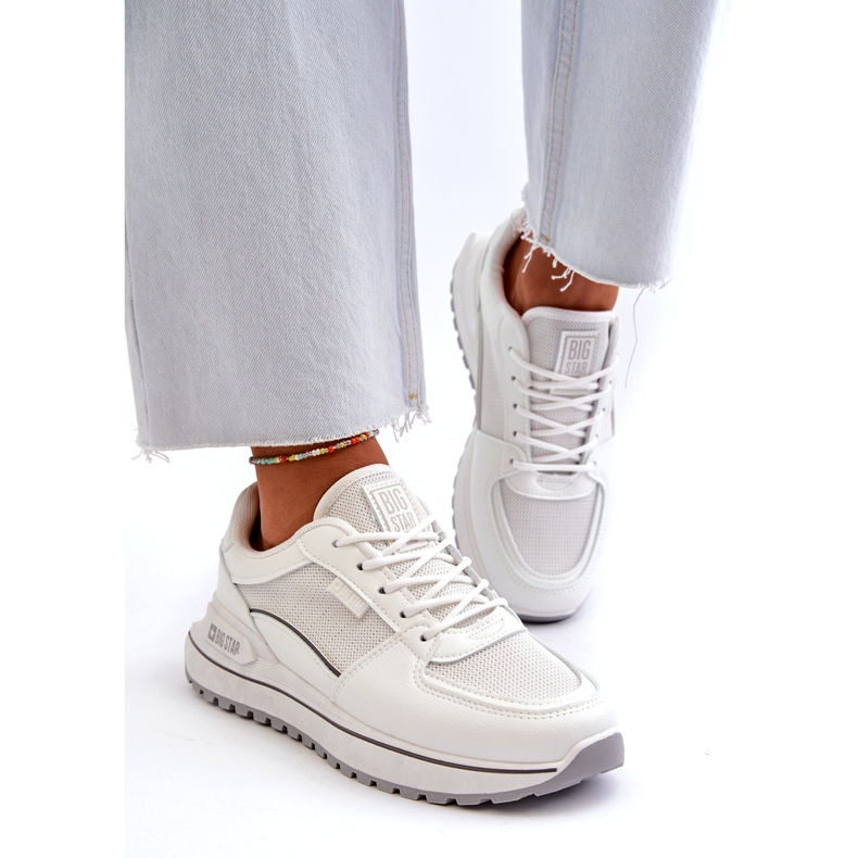 Big Star Damen Sneakers NN274A089 Weiß 2