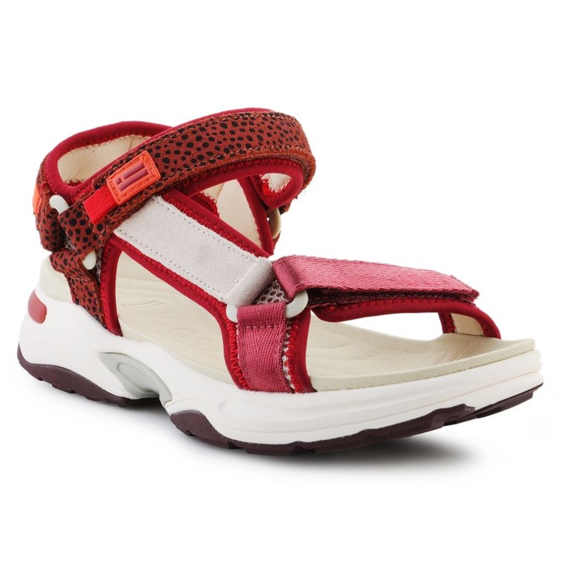 Sandalen D.Franklin Sneakers Sandalenstreifen DFSH406003-Burg rot 1