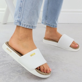 Frauenpool Flip Flops Big Star RR274A103 weiß 5