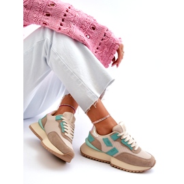 Frauensport -Sneaker Big Star NN274973 Beige 1