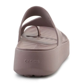 Flip-Flops Crocs Getaway Platform Toe Loop 210834-0LF braun 5