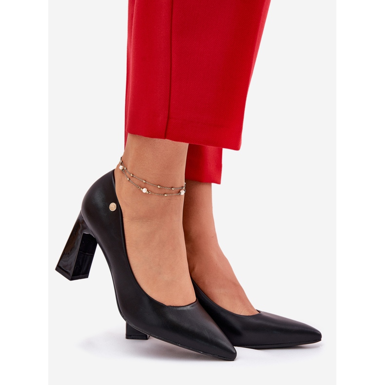 Elegante Pumpen am Vinceza 62221 Black Stand schwarz 1