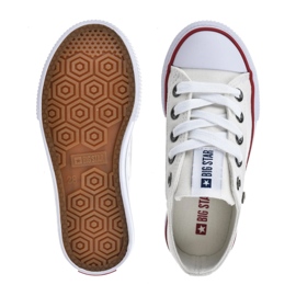 Textilen Sneaker Big Star DD374160 Weiß 1