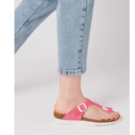 Frauen Flip-Flops Scholl Boa Visa F31247-1209 Pink rosa 1