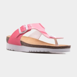 Frauen Flip-Flops Scholl Boa Visa F31247-1209 Pink rosa 4