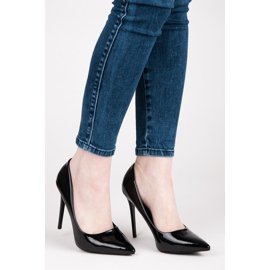 Seastar Sexy lackierte Absätze schwarz 1