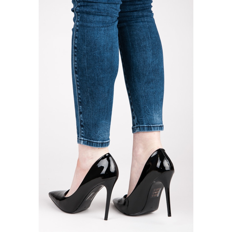 Seastar Sexy lackierte Absätze schwarz 2