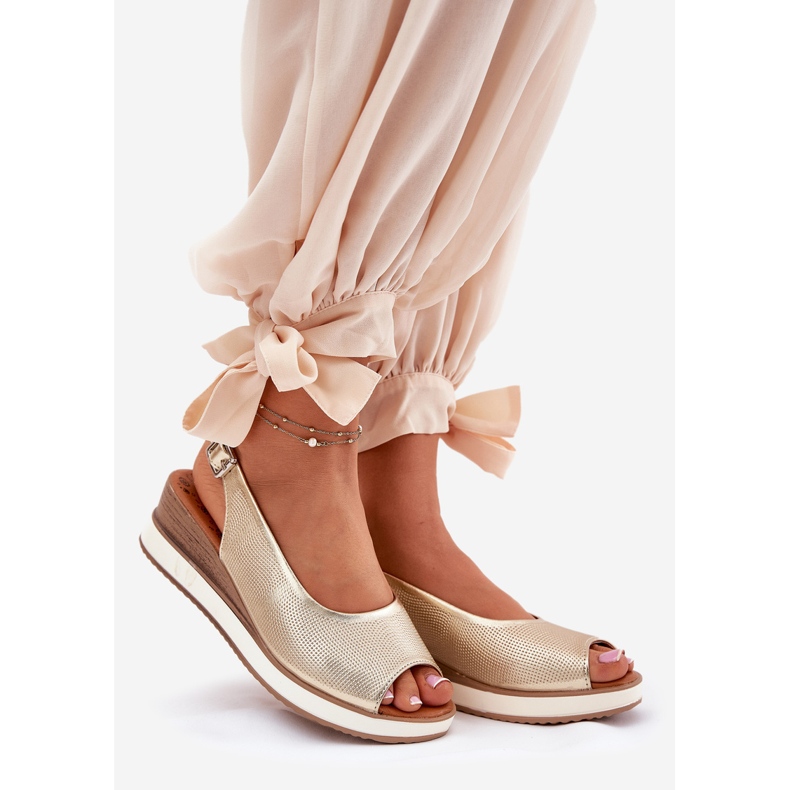 ARTIKER Ledersandalen für Anker Artker 56C2312 Zlotys golden 1