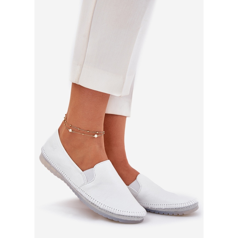 Maciejka Leder Ballerinas T3512-11 Weiß 1