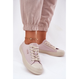 Big Star von Women RR274732 hellrosa Sneakers 7