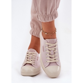 Big Star von Women RR274732 hellrosa Sneakers 8