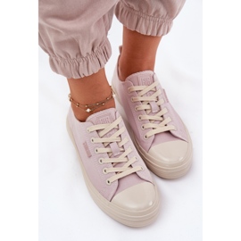 Big Star von Women RR274732 hellrosa Sneakers 10