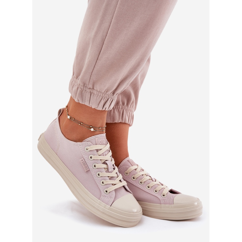 Big Star von Women RR274732 hellrosa Sneakers 1